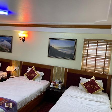 Hotel Sao Xanh サパ エクステリア 写真